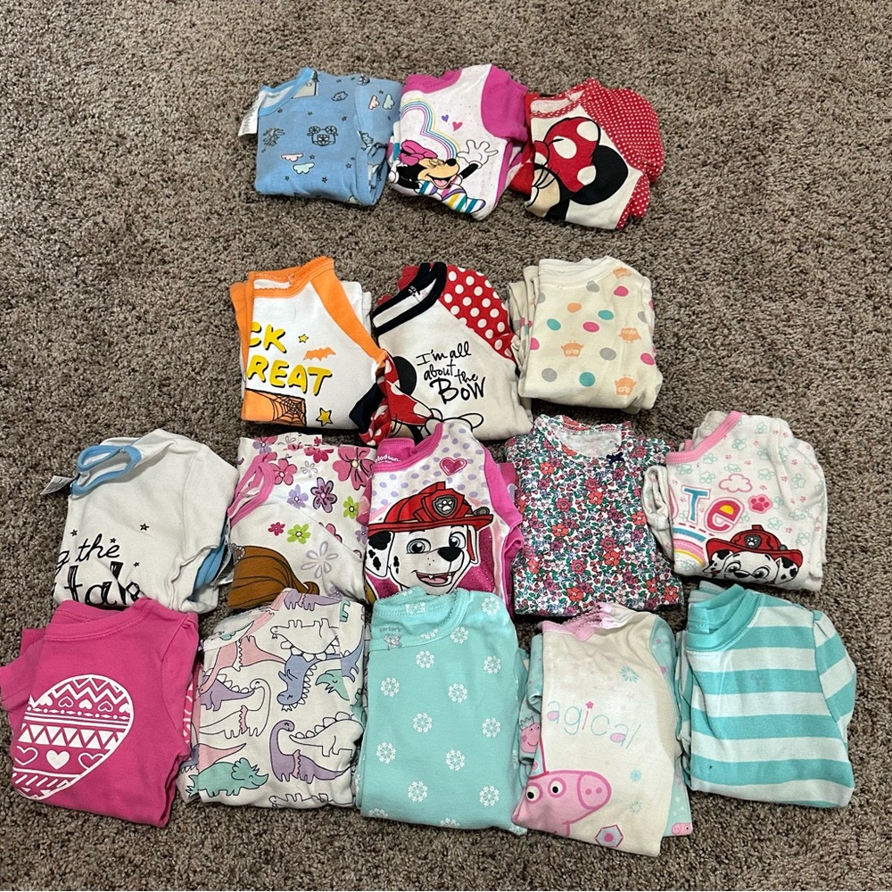 3T Kids Pajama Sets